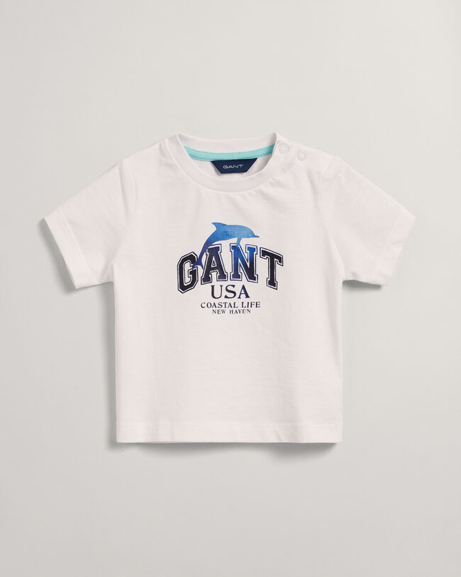 T-shirt GANT Dolphin Print b&eacute;b&eacute; gar&ccedil;on