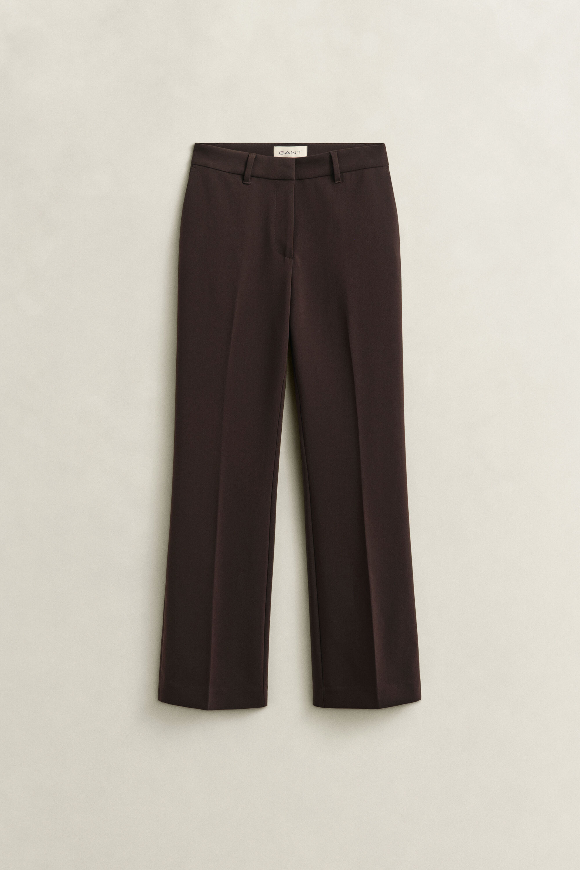 Pantalon coupe slim évasé