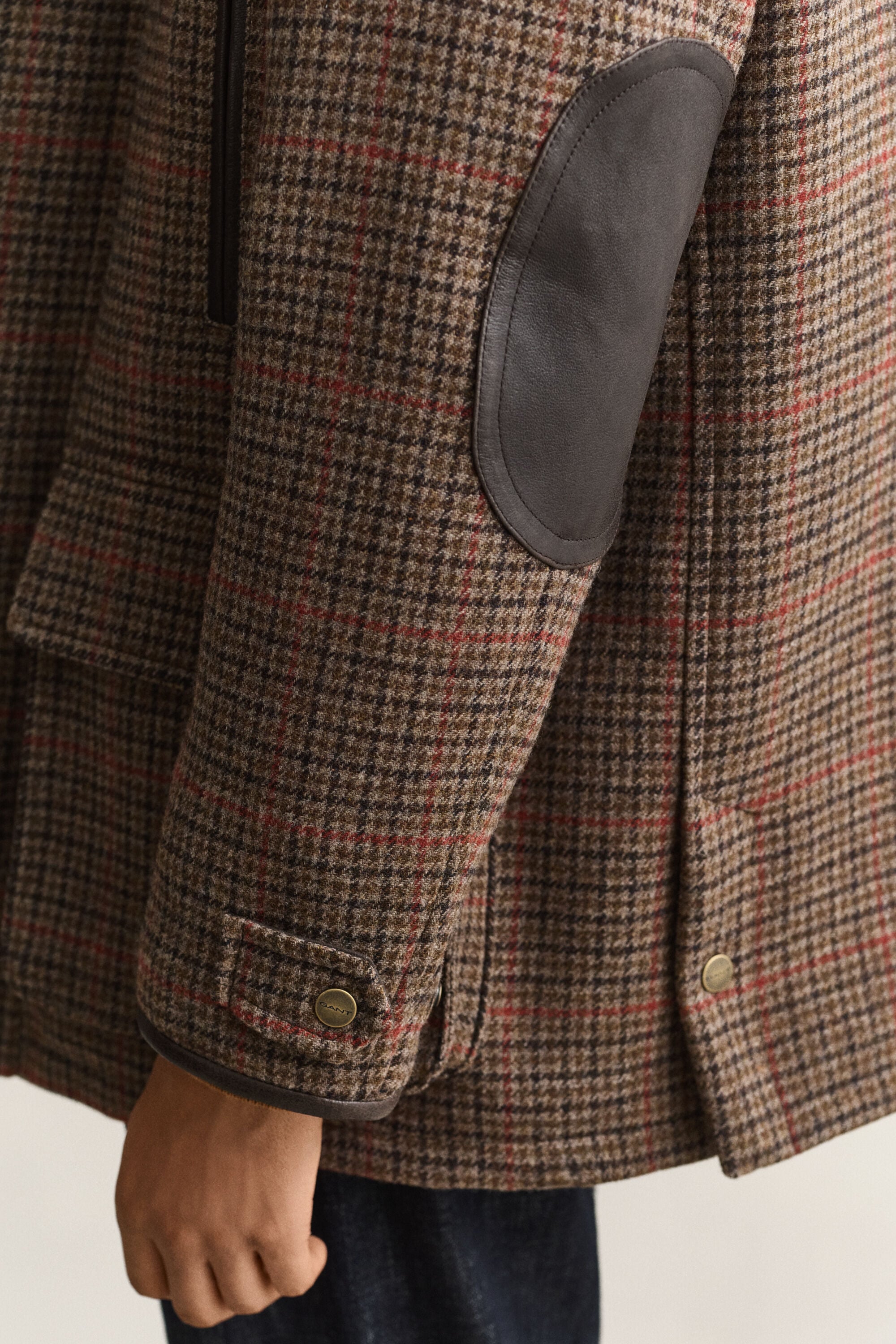 Veste Decker en tweed anglais