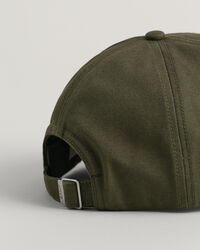 Casquette en serg&eacute; de coton Script Graphic Teens