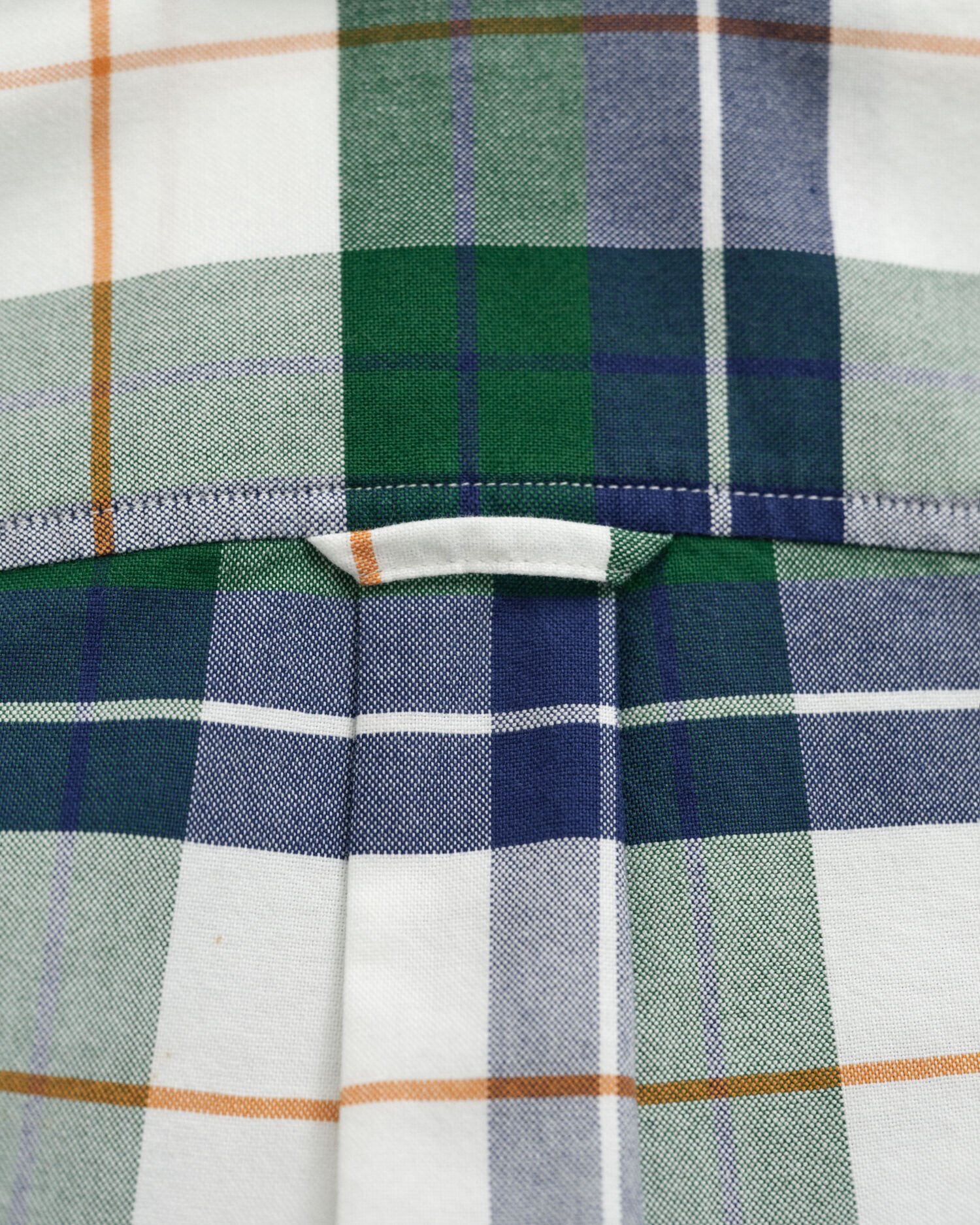 Chemise en coton Oxford à carreaux Shield Enfant