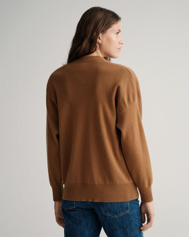 Cardigan ultra-ample uni