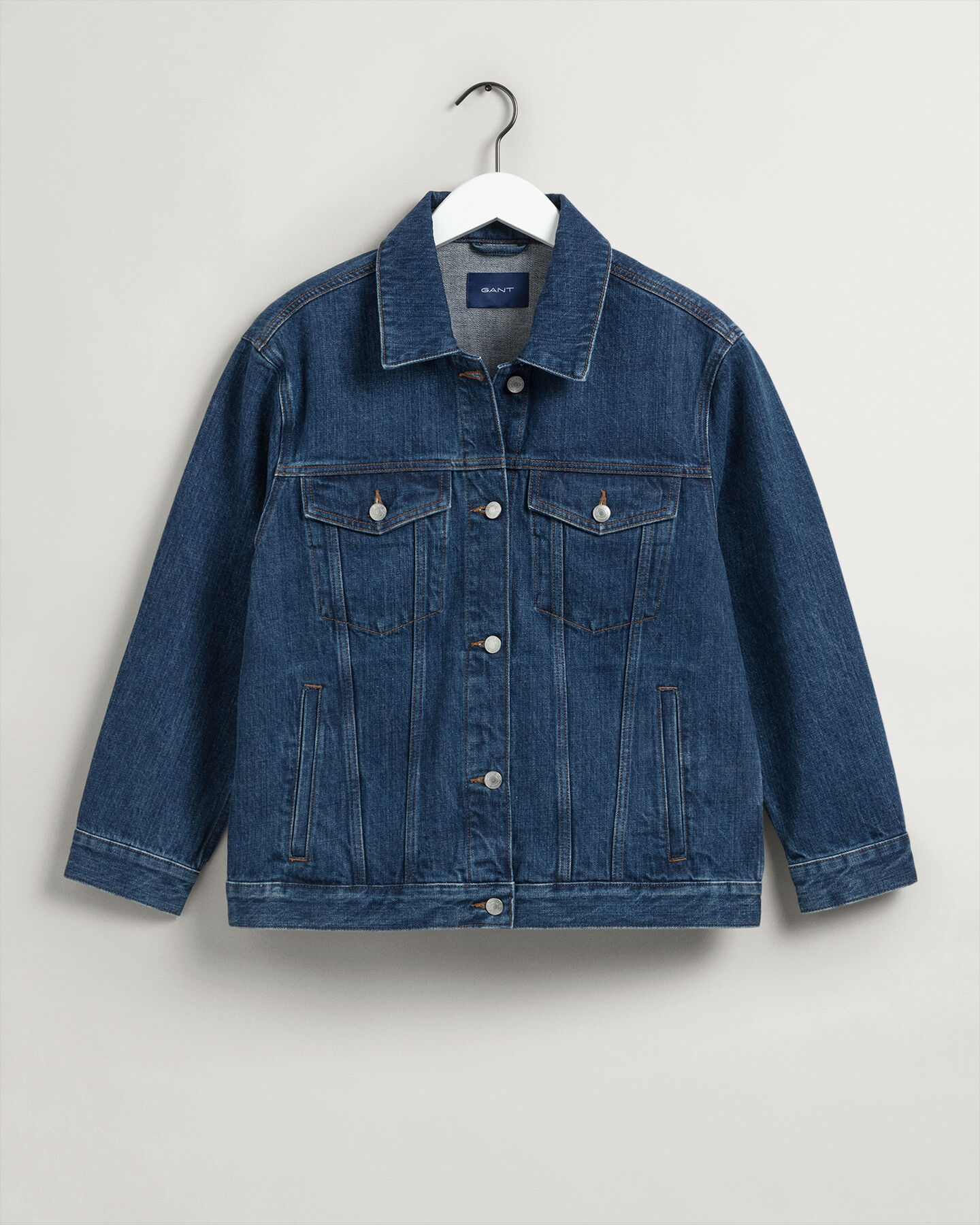 Veste en denim ultra-ample