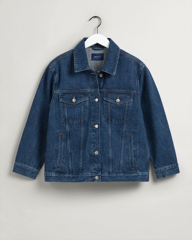Veste en denim ultra-ample