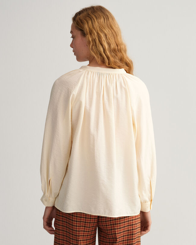 Chemisier à col droit