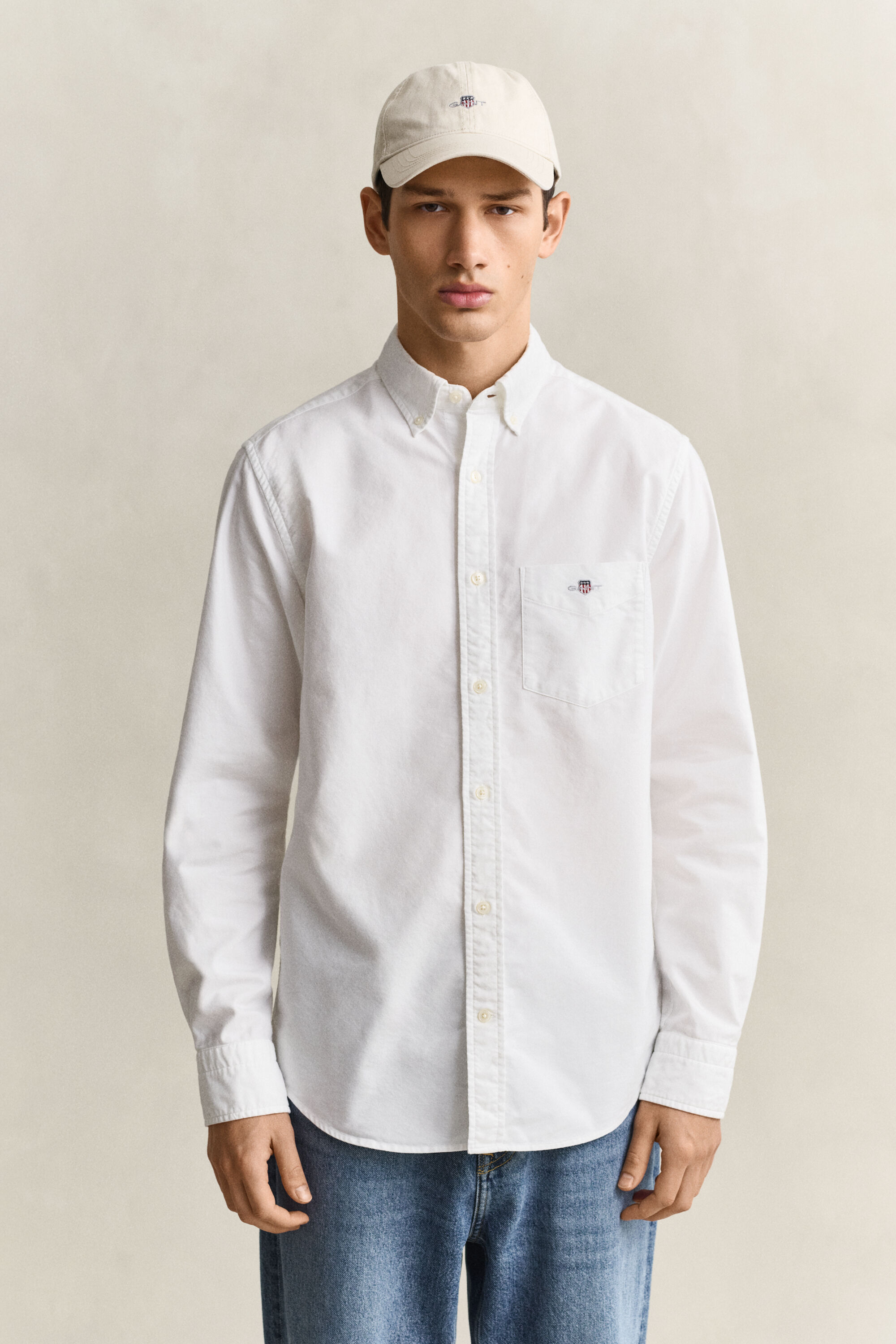 Chemise regular en coton Oxford classique