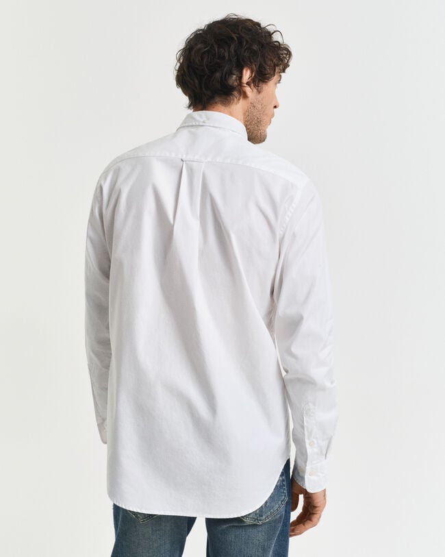 Chemise coupe regular en coton Oxford Pinpoint