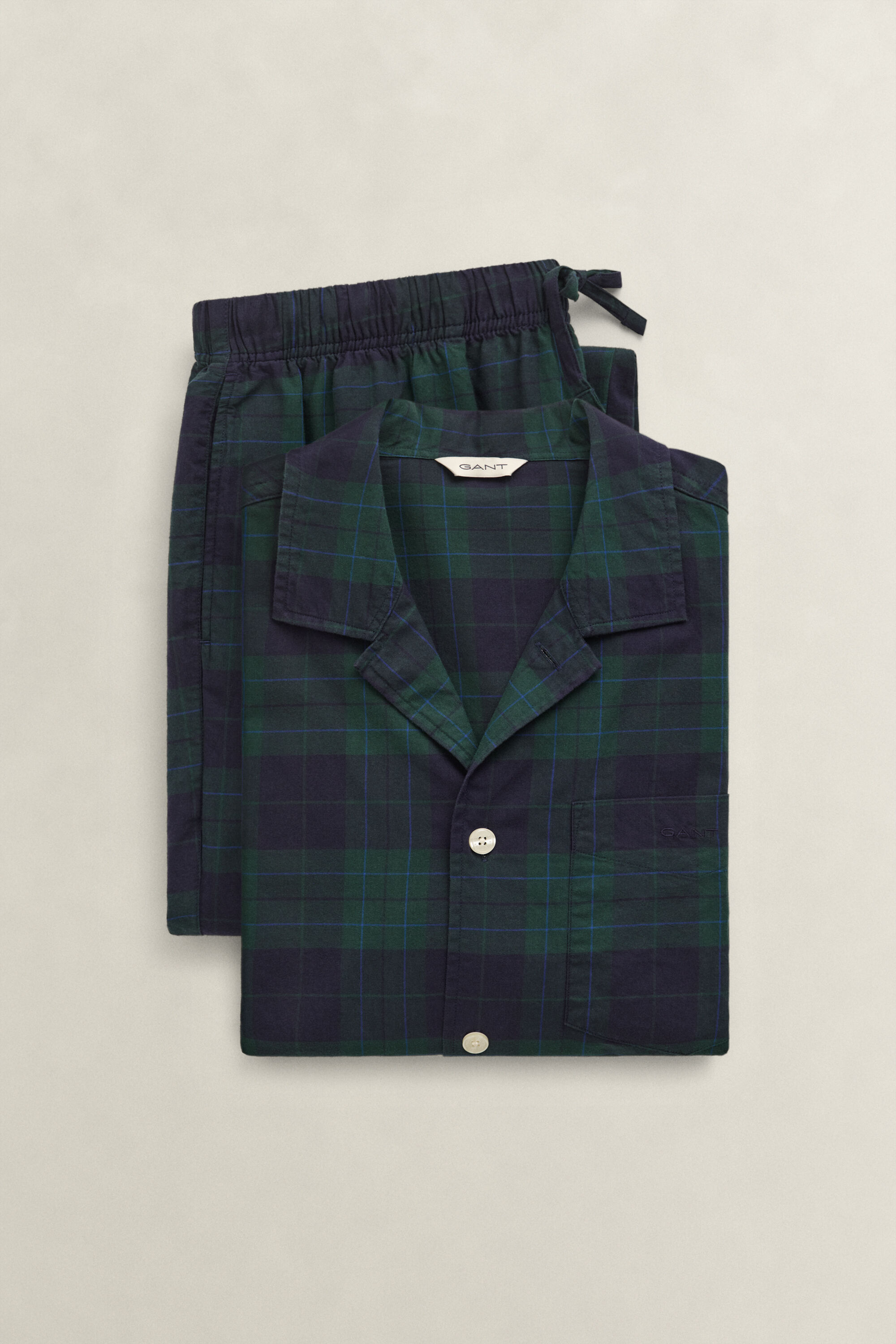 Coffret cadeau pyjama à carreaux