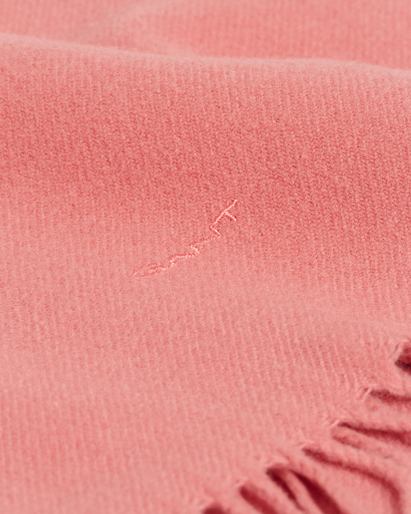 Écharpe en laine unie