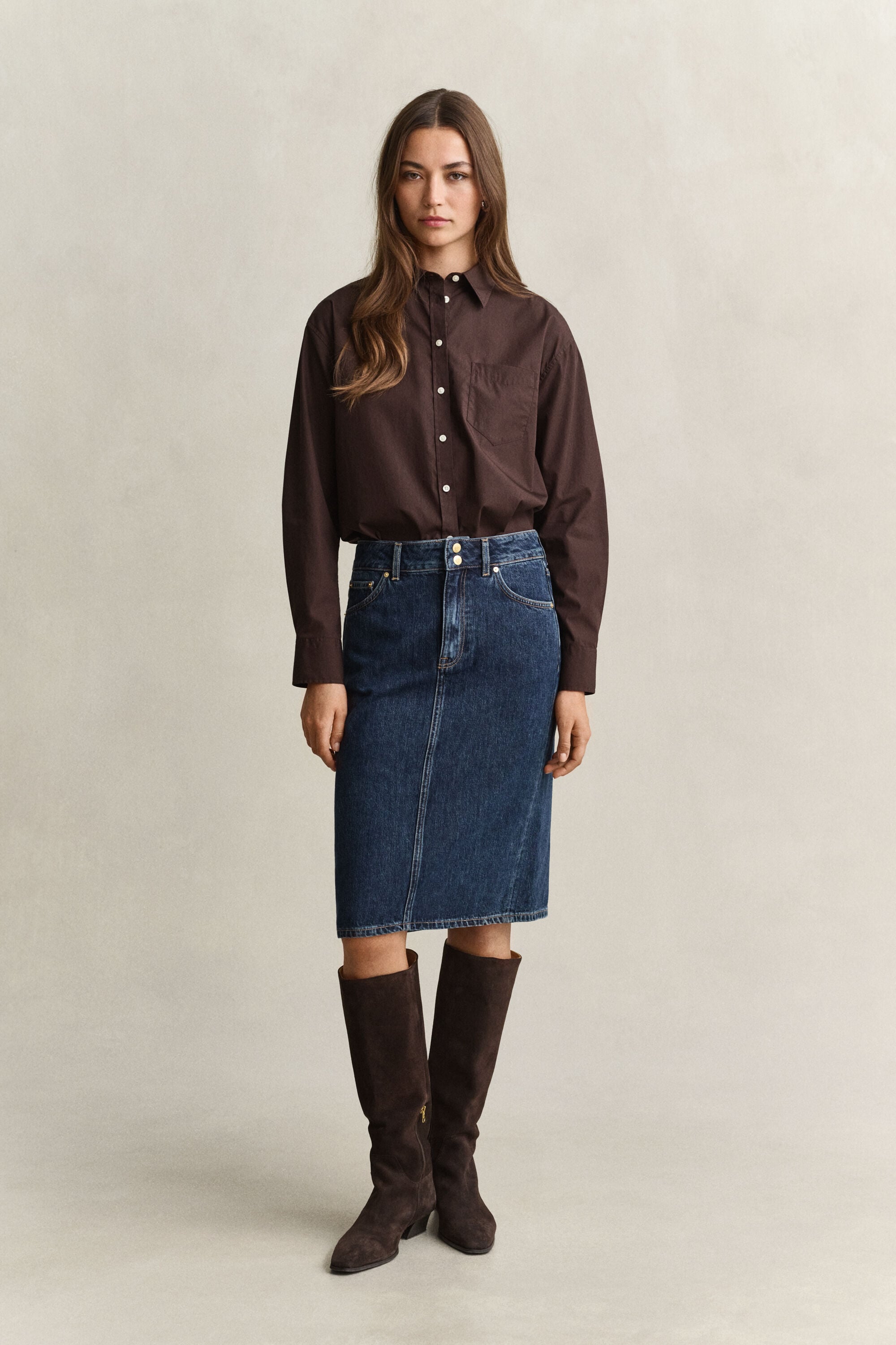 Jupe en denim