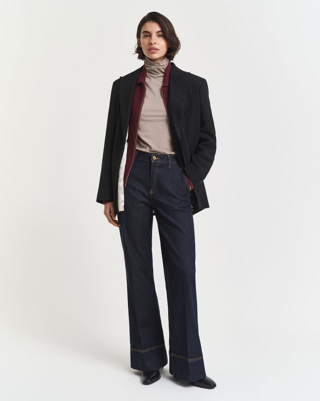 Haut col roulé en coton léger