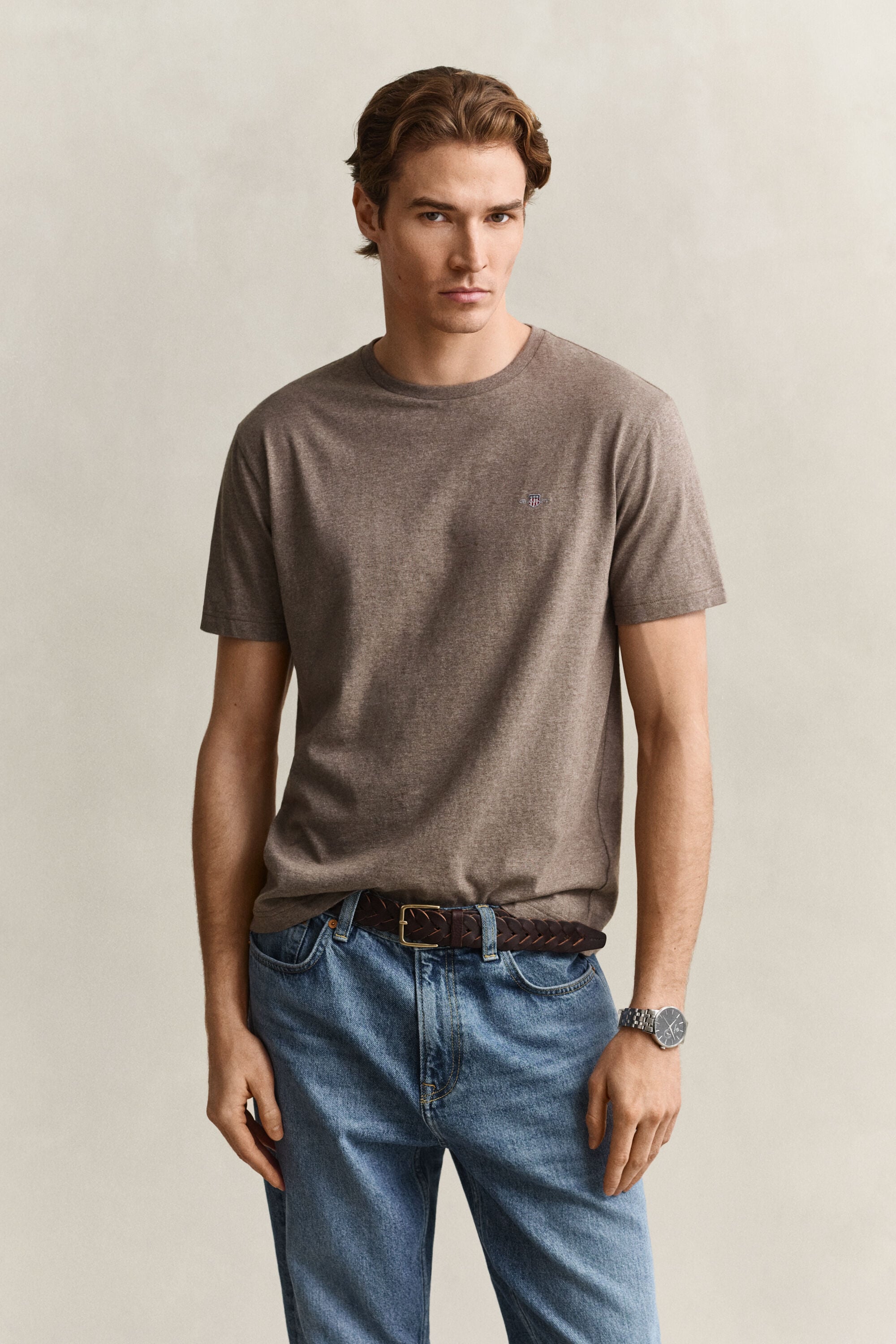 T-shirt coupe regular avec écusson