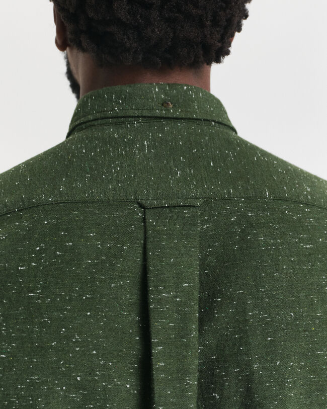 Chemise coupe regular en flanelle mouchetée