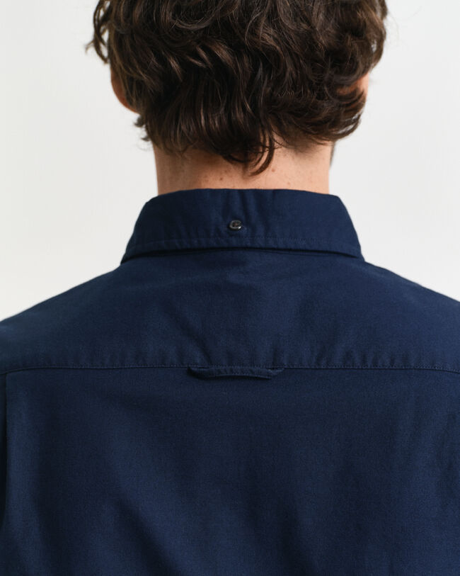 Chemise coupe slim en coton Oxford stretch