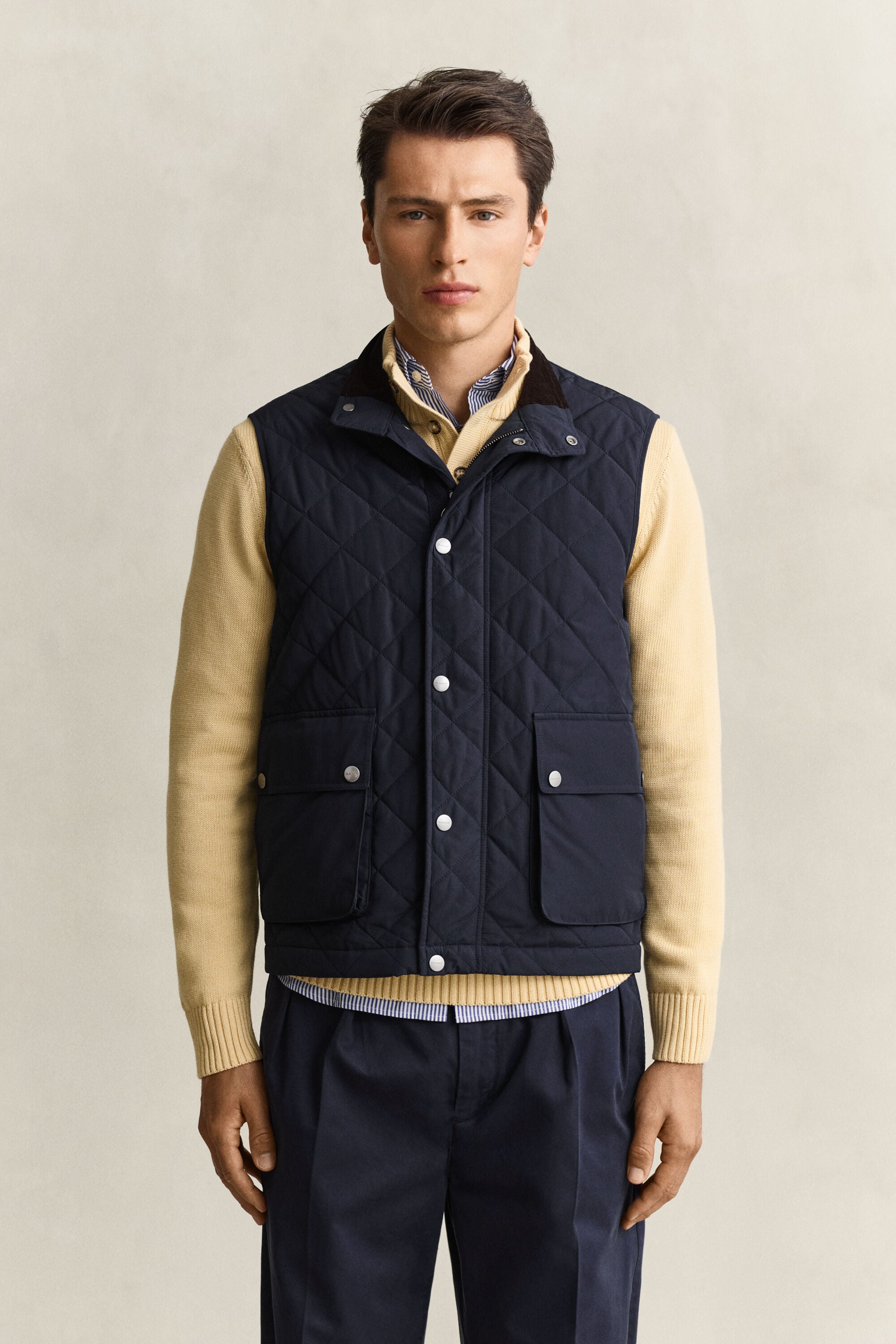 Veste sans manches matelassée
