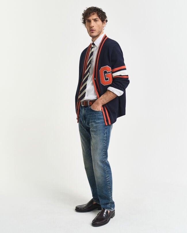 Chemise coupe regular en coton Oxford Pinpoint