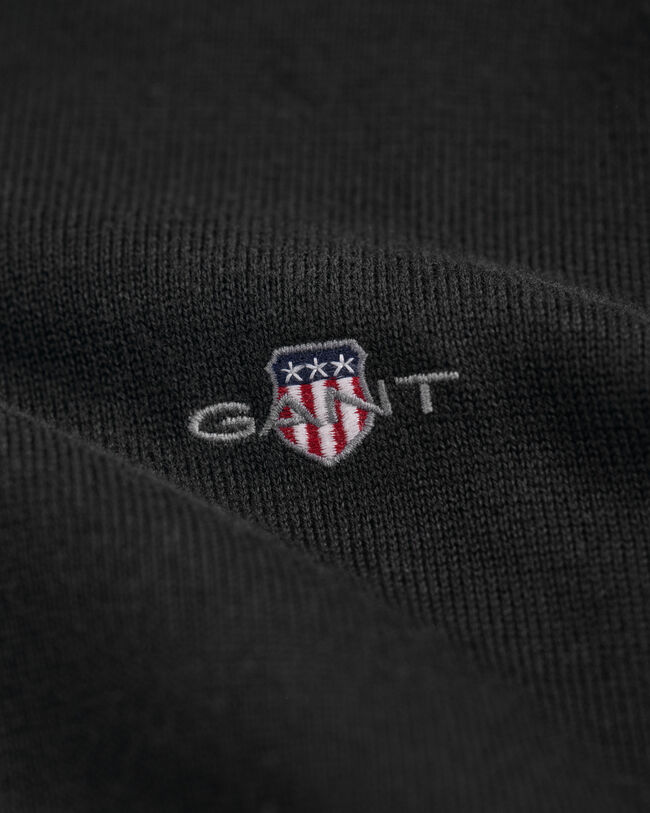 Pull col rond en coton classique