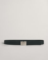Ceinture en cuir avec boucle et plaque