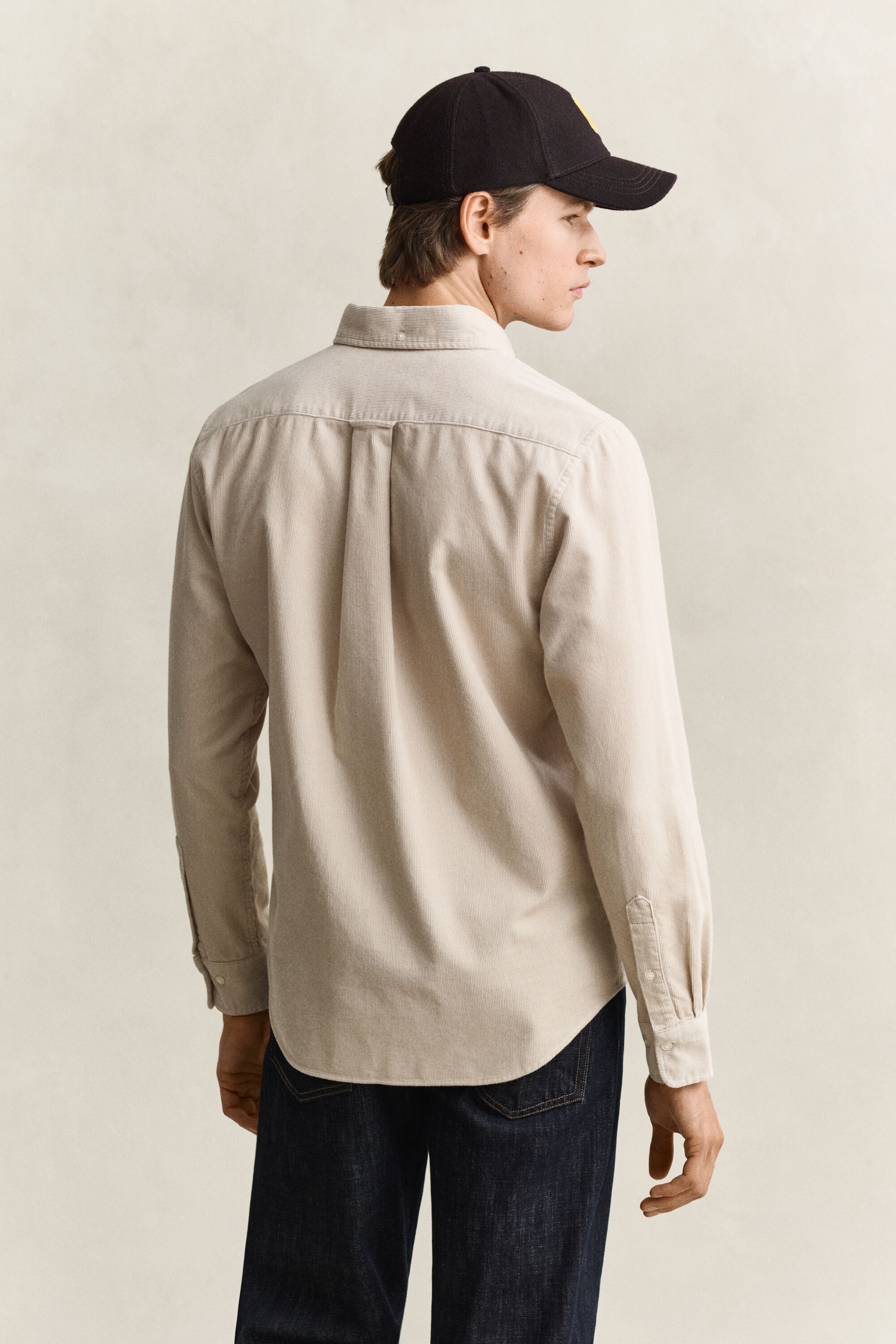 Chemise en velours côtelé