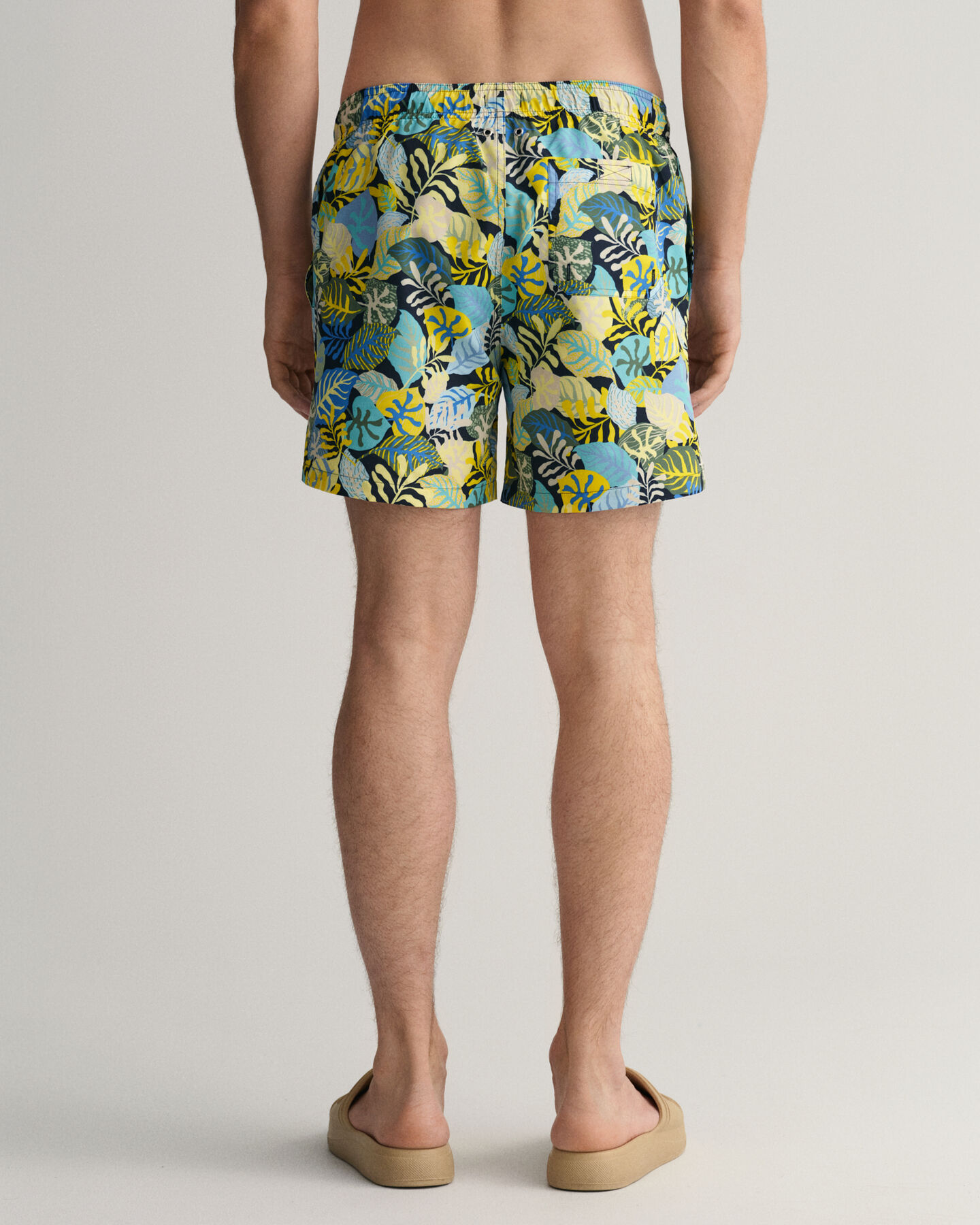 Short de bain classic fit &agrave; imprim&eacute; tropical