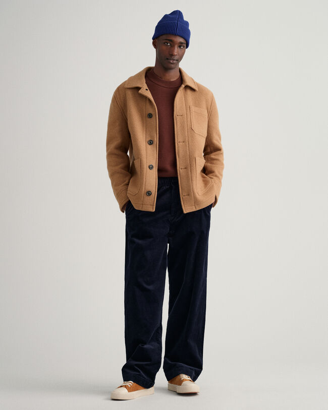 Veste courte en laine