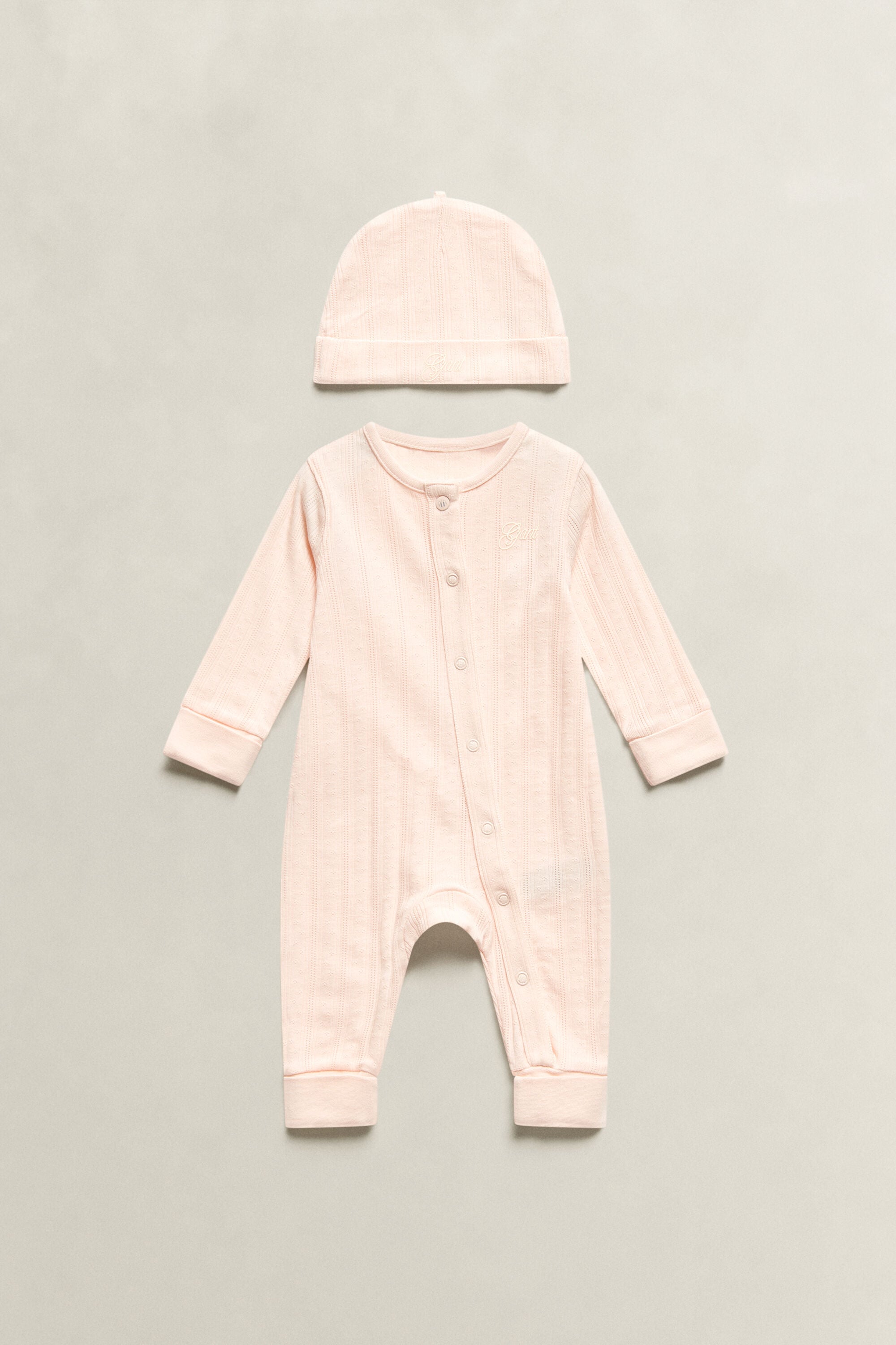Ensemble pyjama et bonnet Bébé Fille