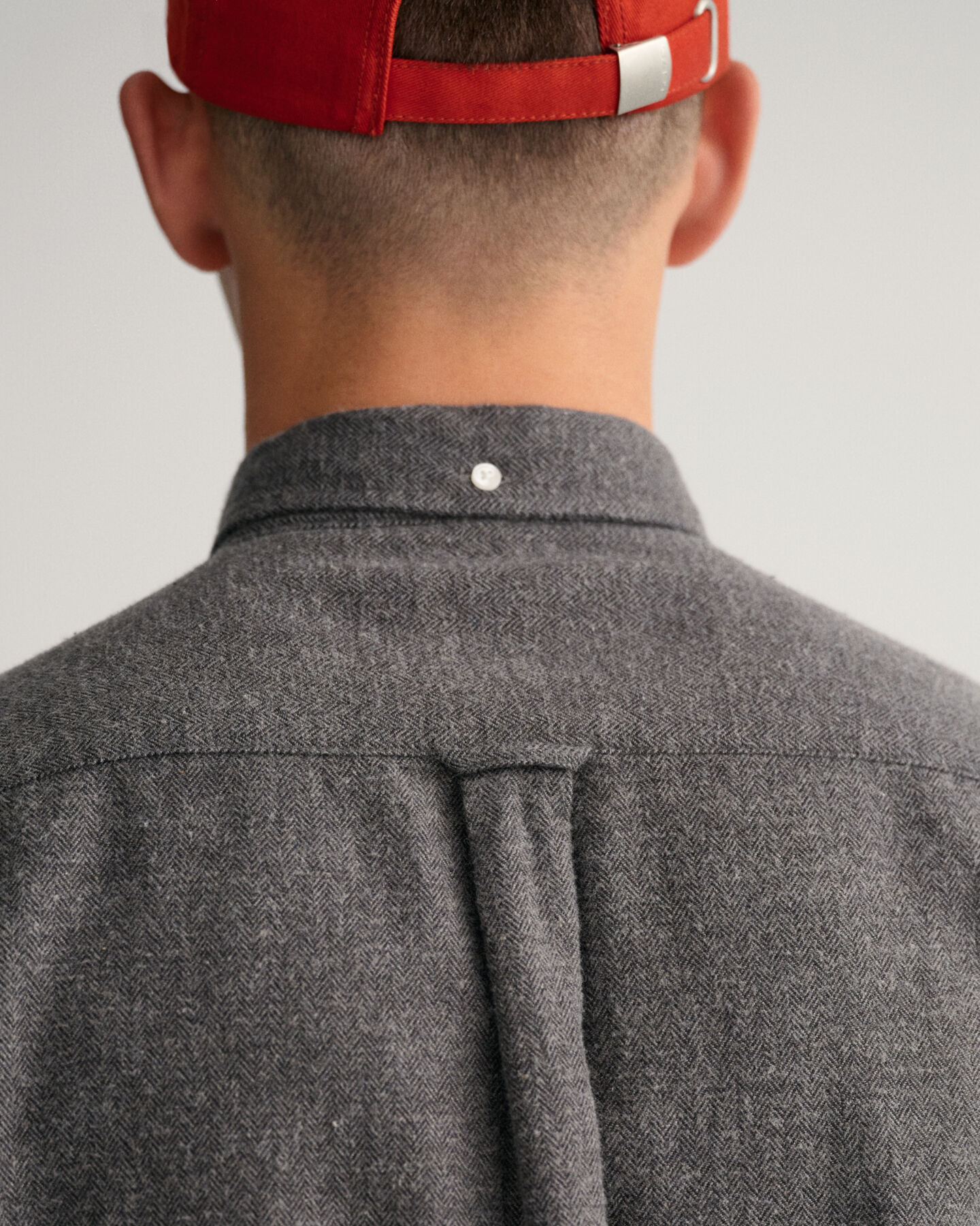 Chemise regular fit à chevrons