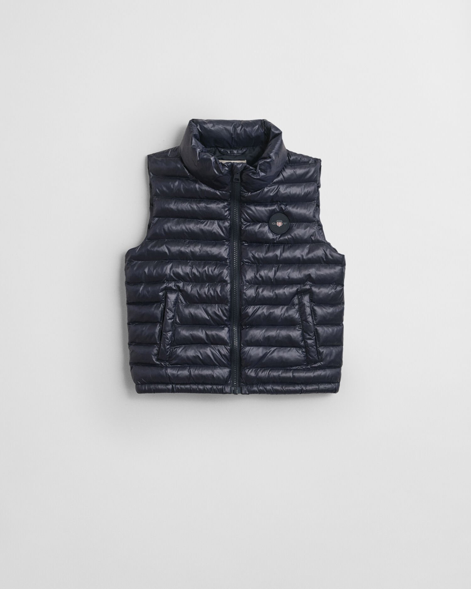 Doudoune sans manches brillante légère rembourrée de duvet Enfant