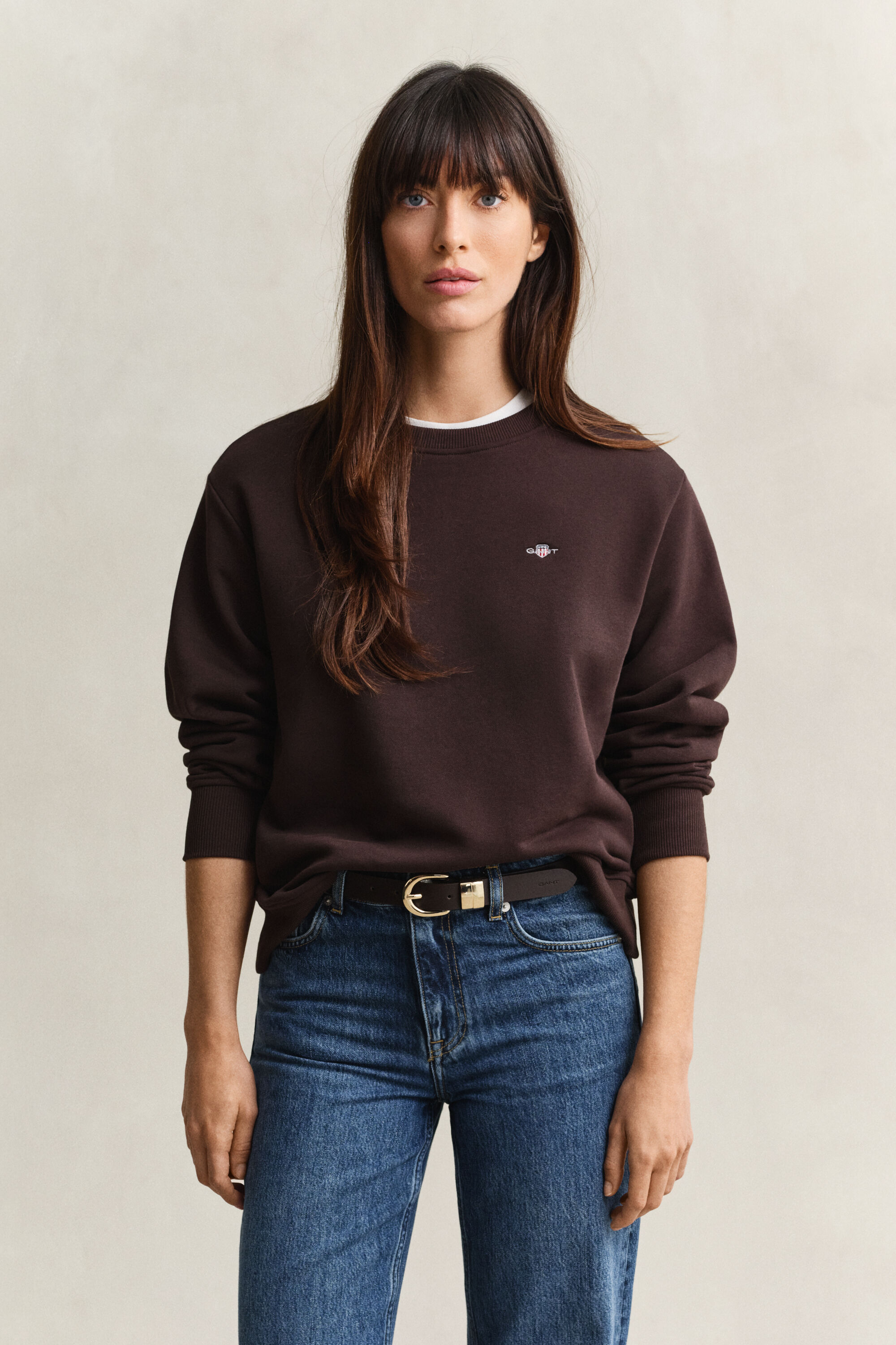 Sweat-shirt avec écusson