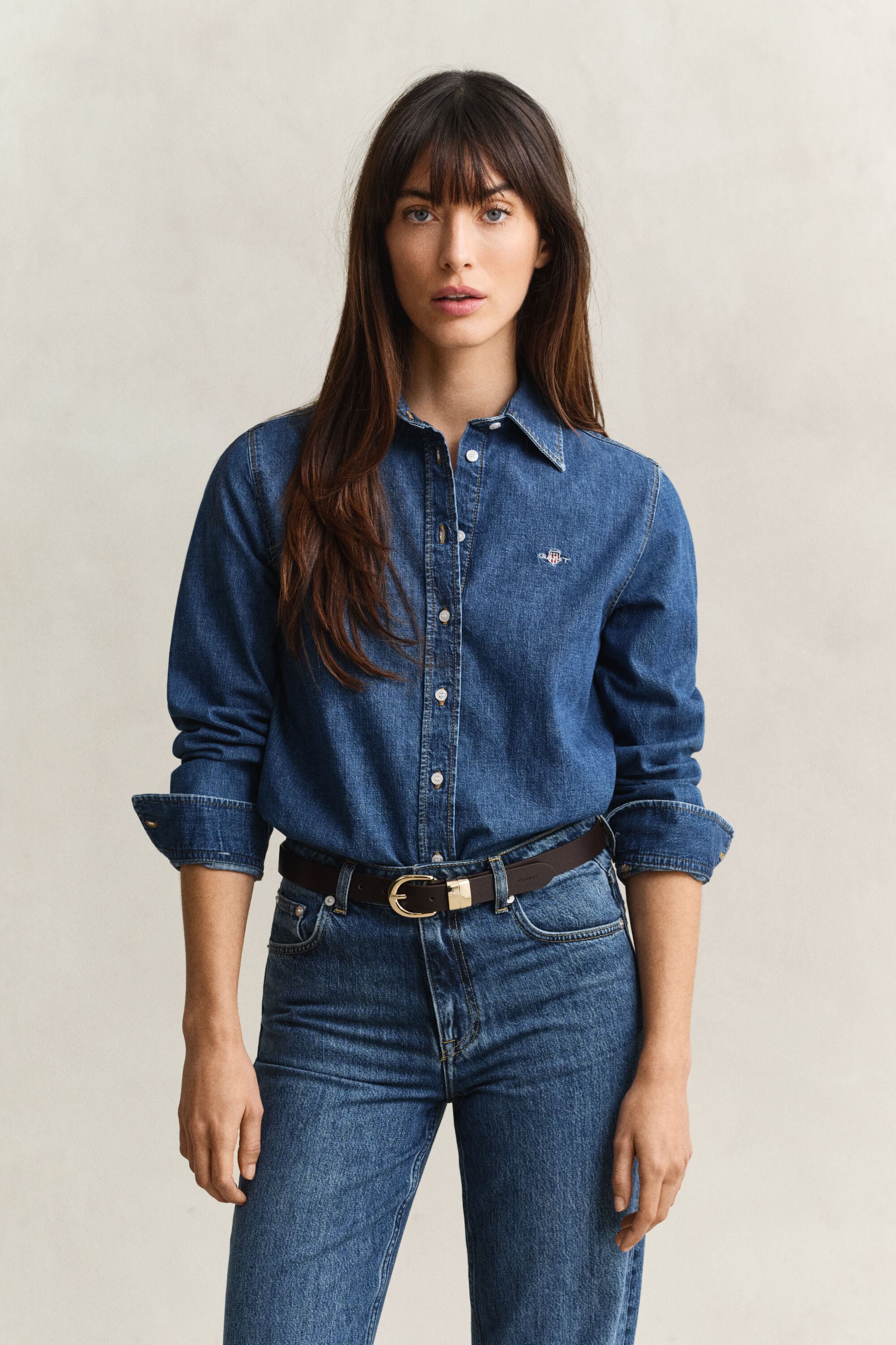 Chemise en denim