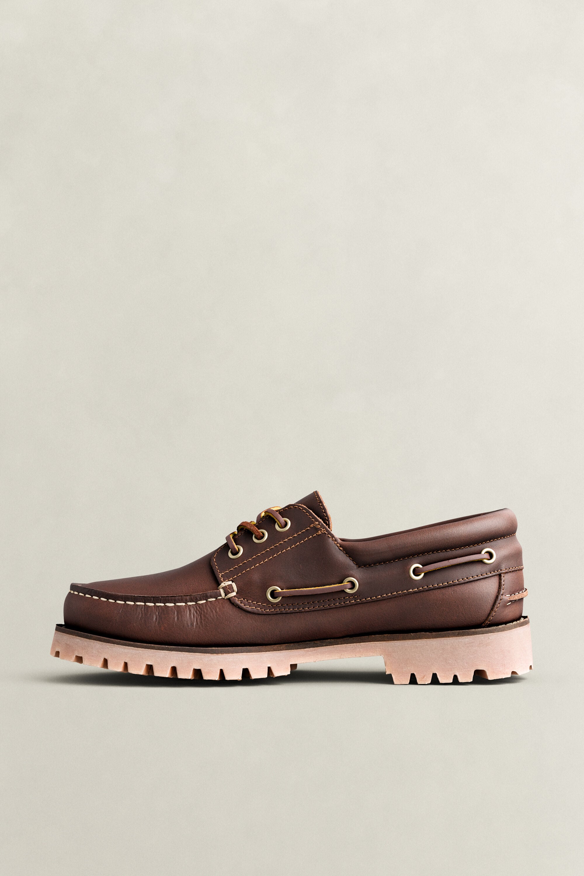 Chaussures bateau en cuir Tratton