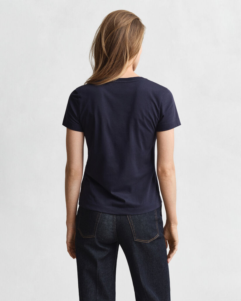 T-shirt col V Shield