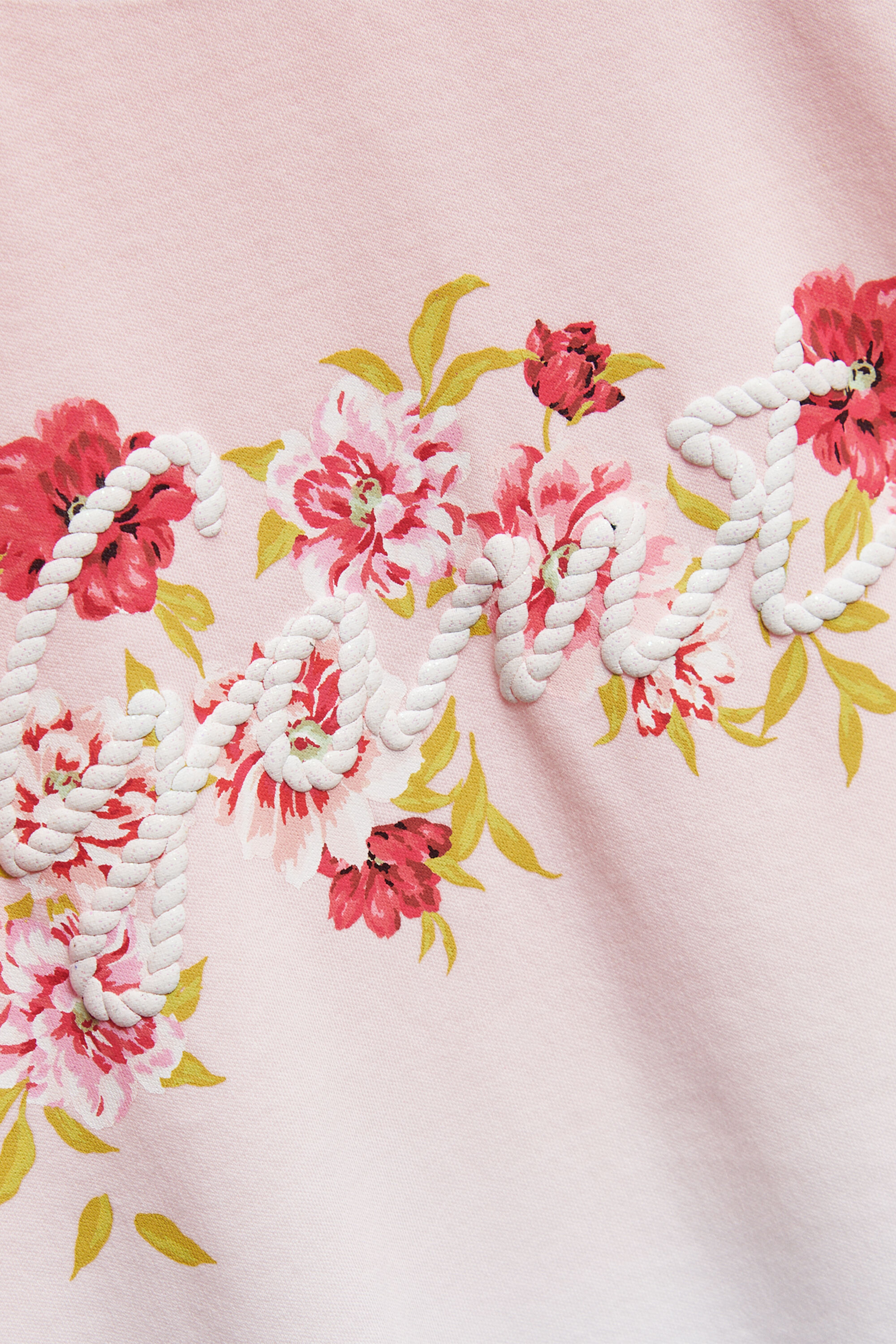 T-shirt avec logo floral Ado Fille