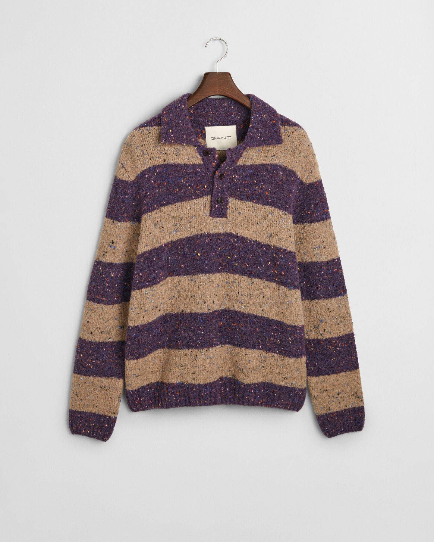 Polo Rugger à larges rayures