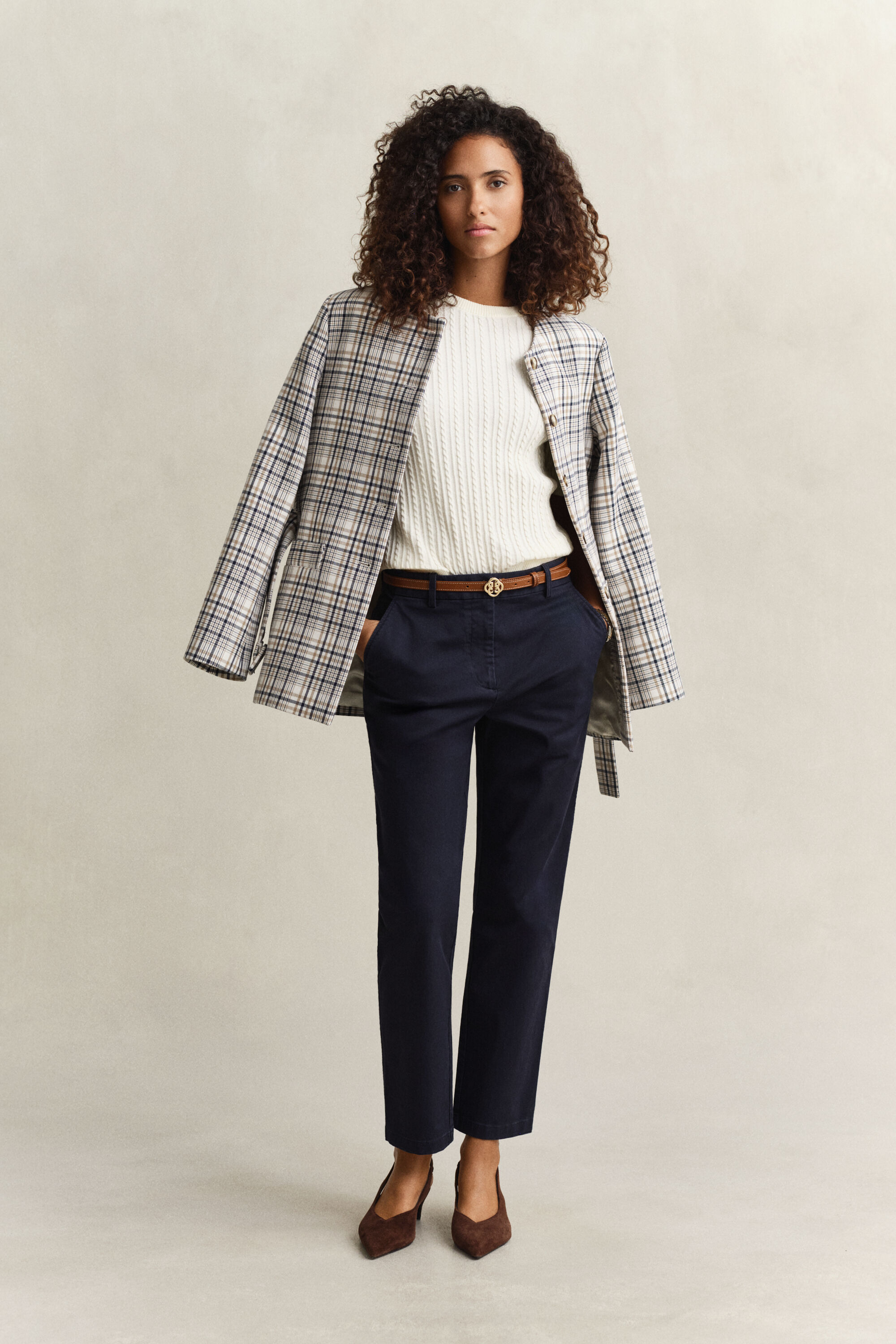 Pantalon chino coupe slim