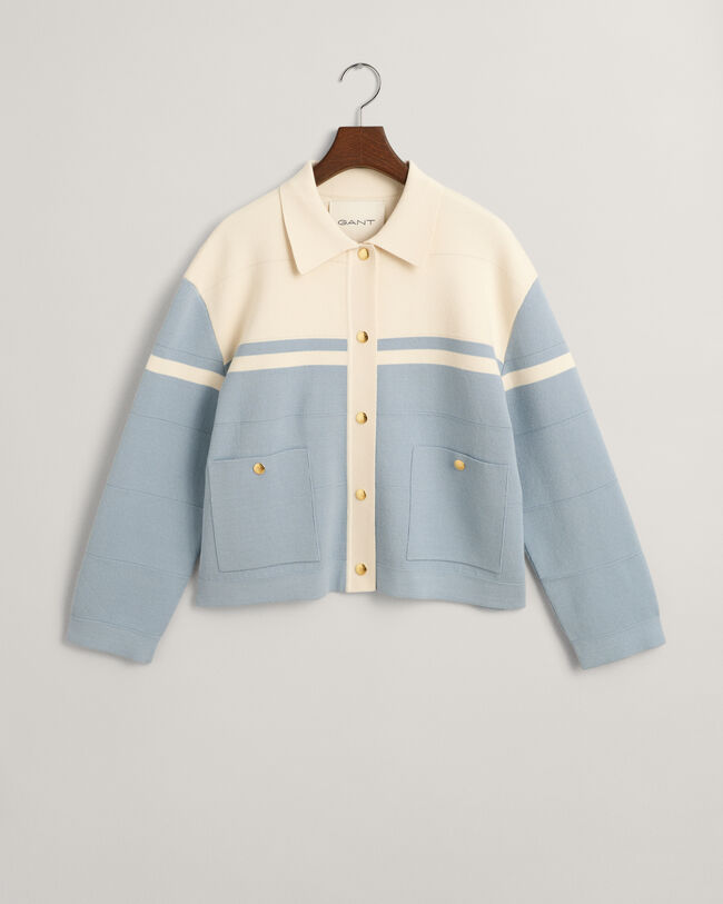 Cardigan Color Blocked