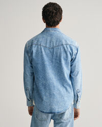 Chemise relaxed fit en denim Rodeo