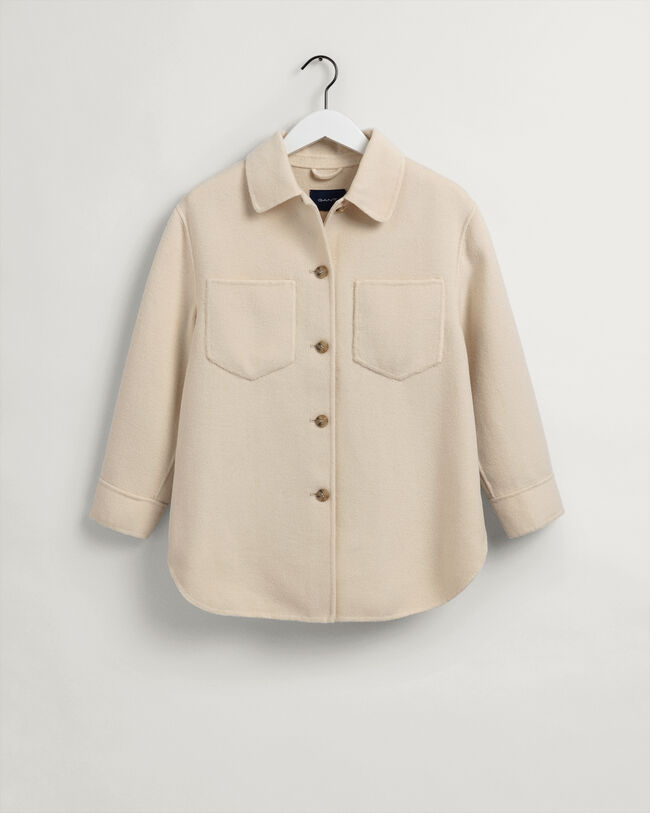 Veste-chemise cousue main