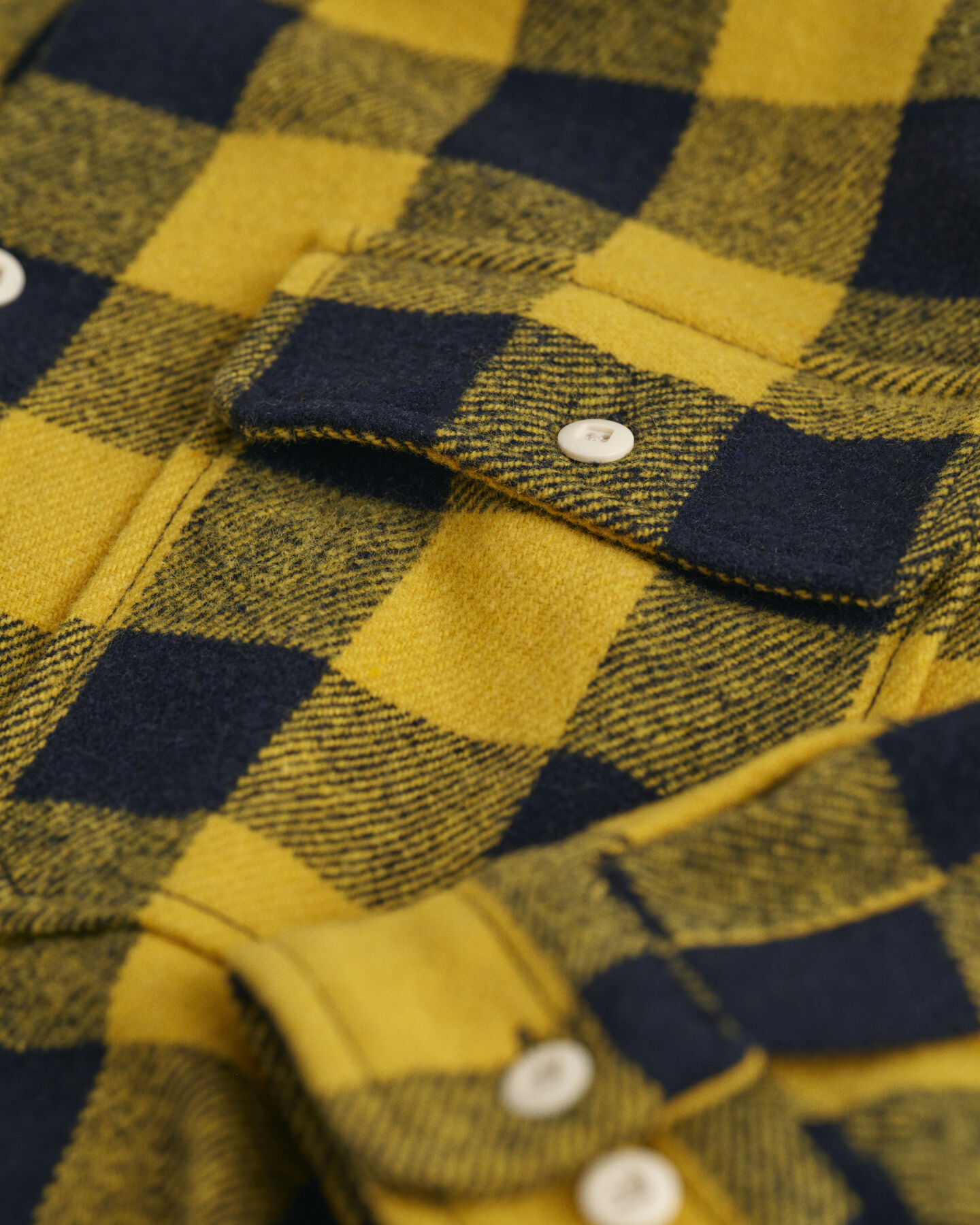 Surchemise Buffalo en laine m&eacute;lang&eacute;e