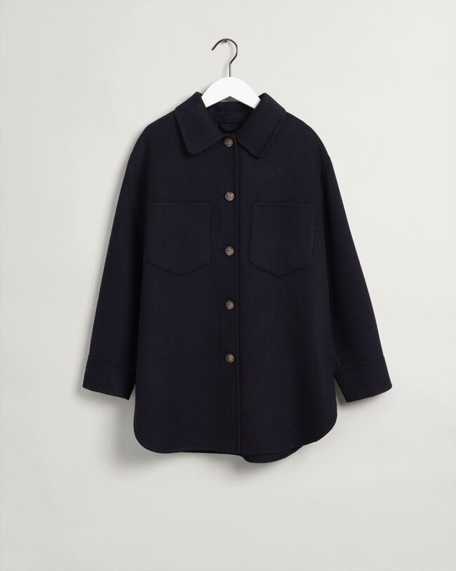 Veste-chemise cousue main