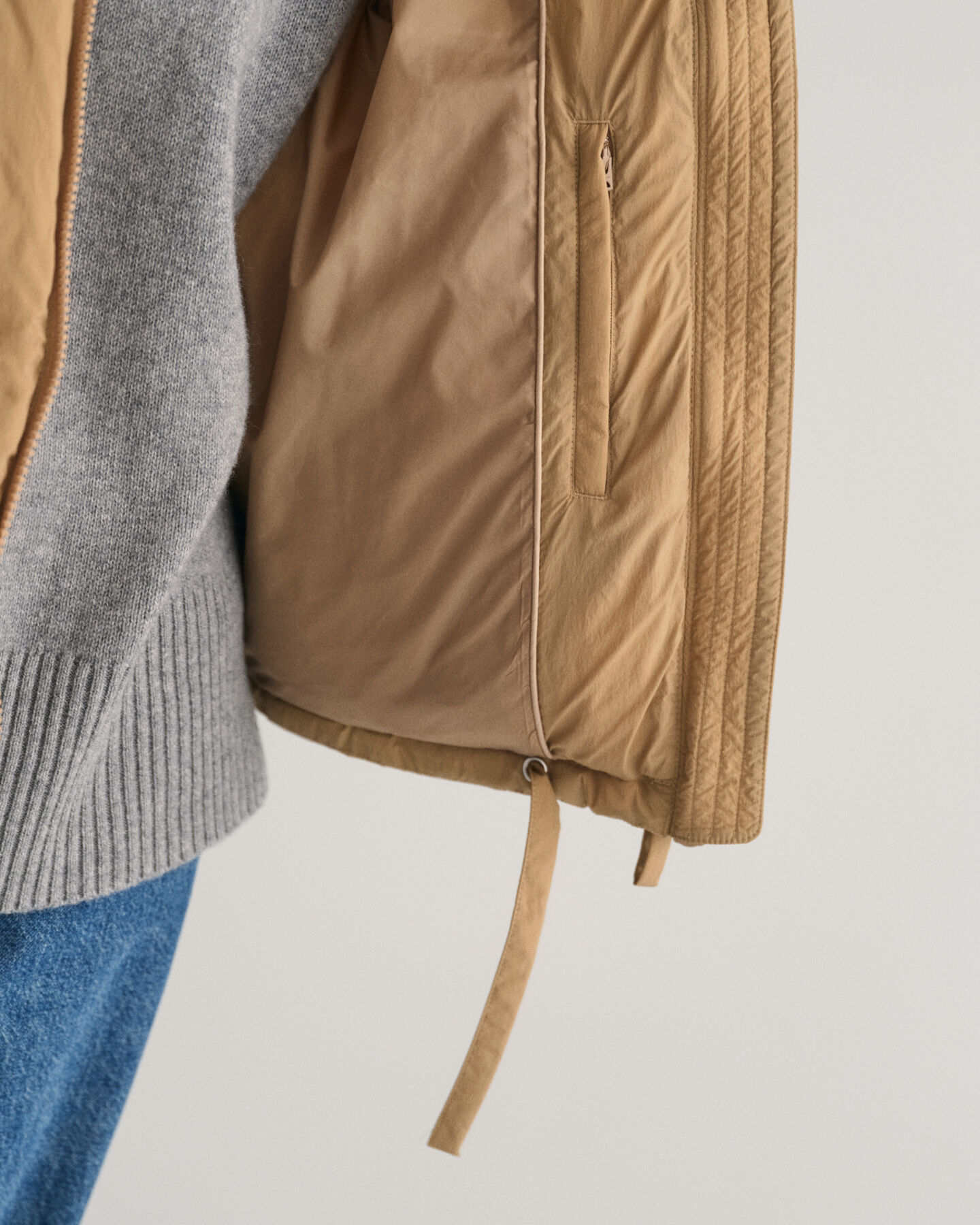 Doudoune courte en duvet