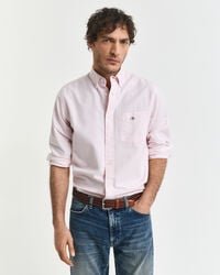 Chemise coupe regular en coton Oxford classique