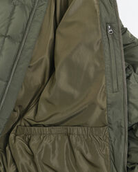 Doudoune mi-longue en duvet