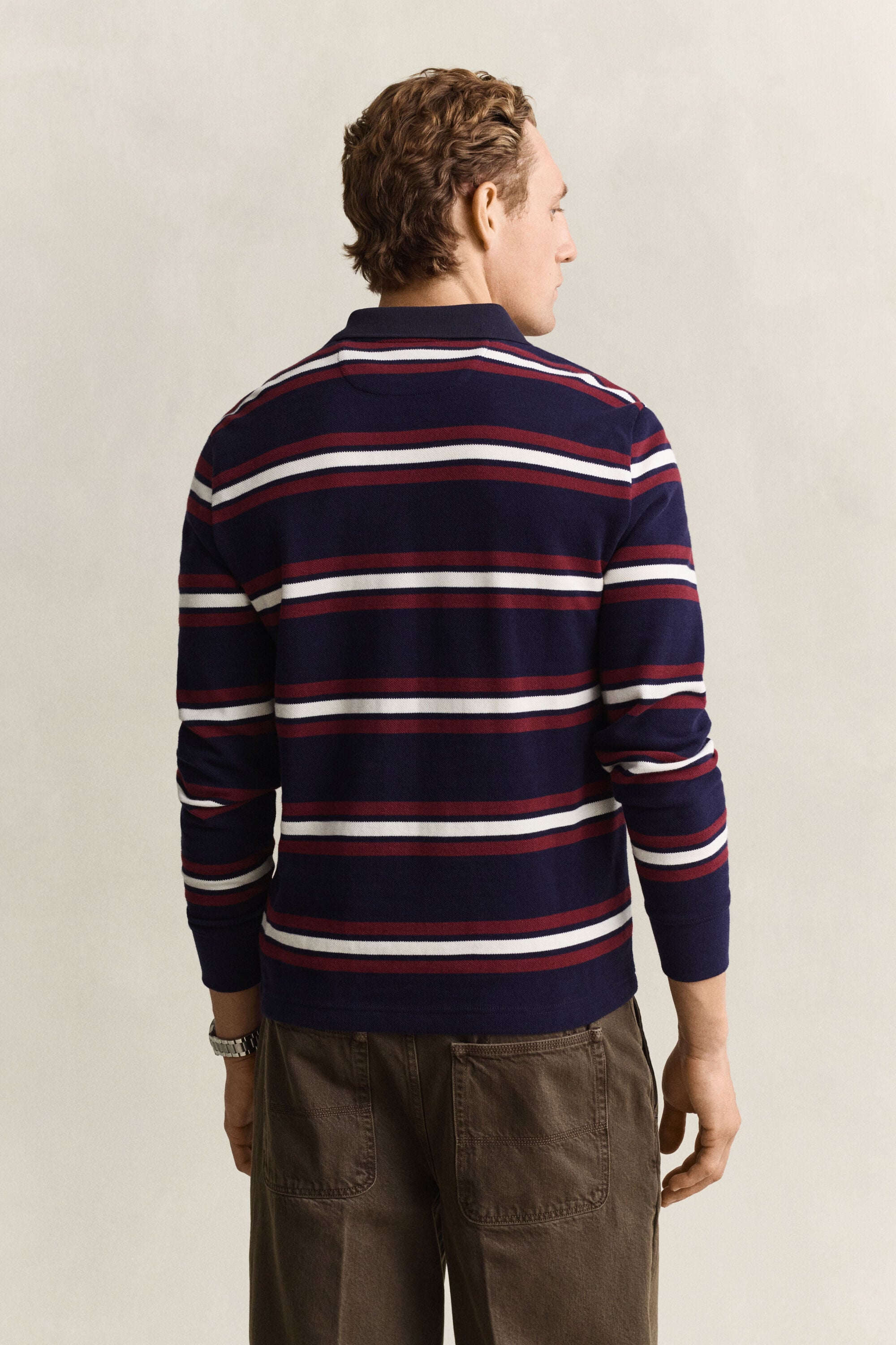 Polo à rayures