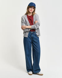 Cardigan en laine d'agneau ultrafine