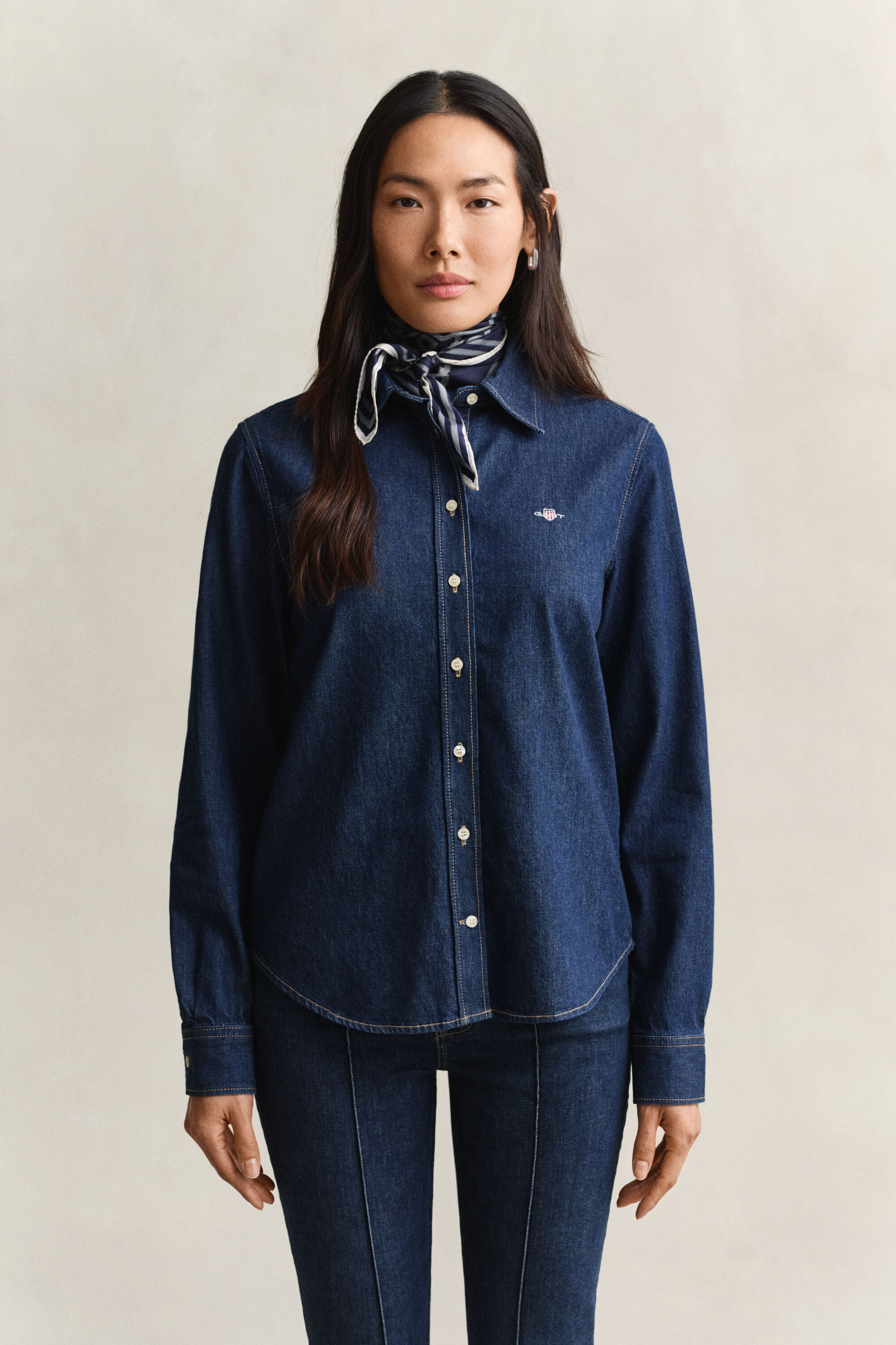 Chemise en denim