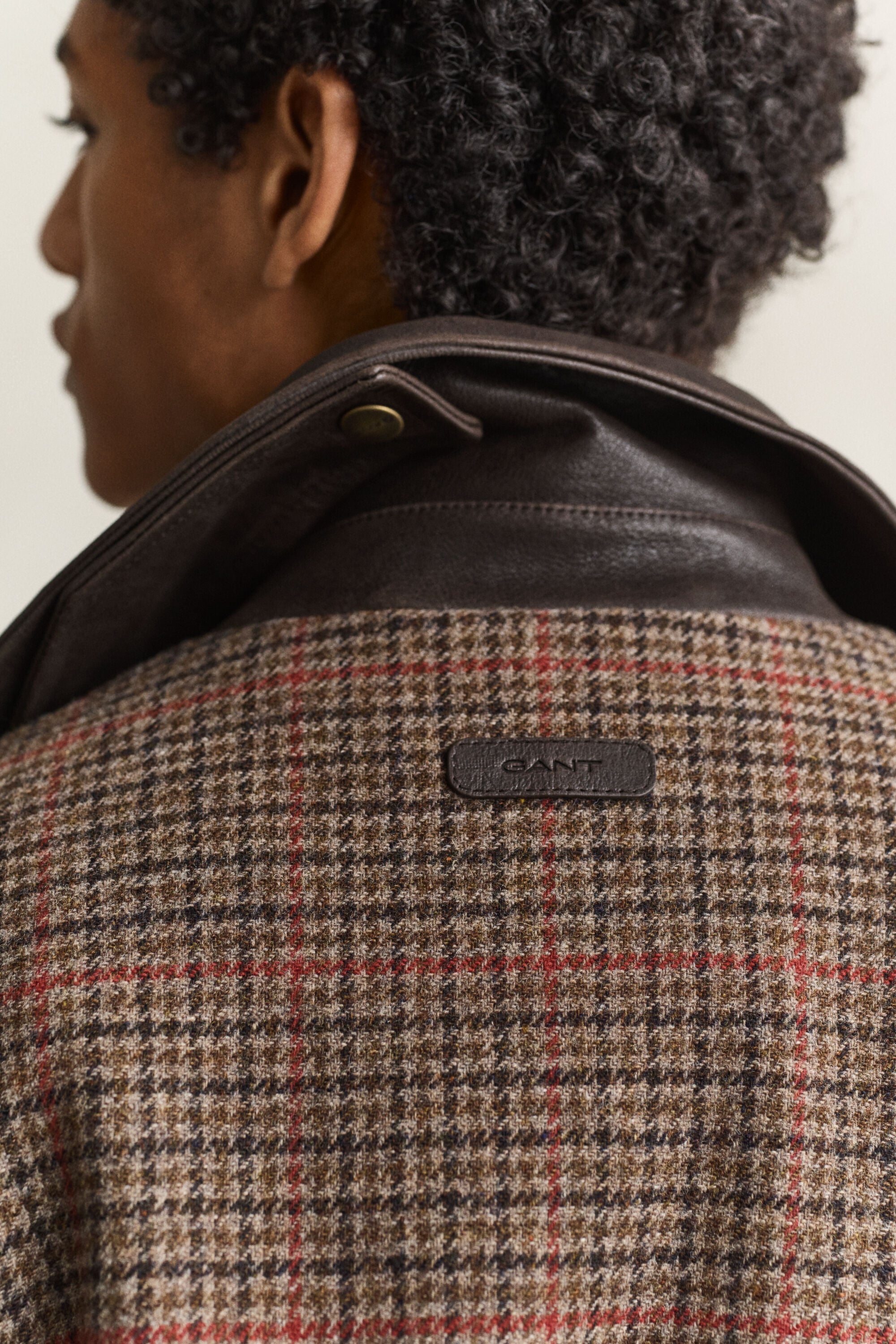 Veste Decker en tweed anglais