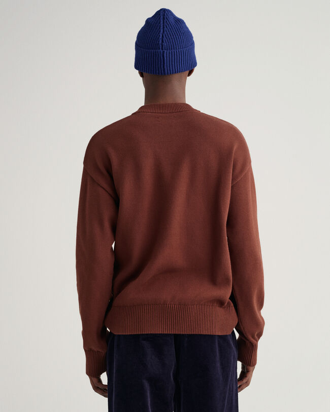 Pull ras du cou en coton Supima