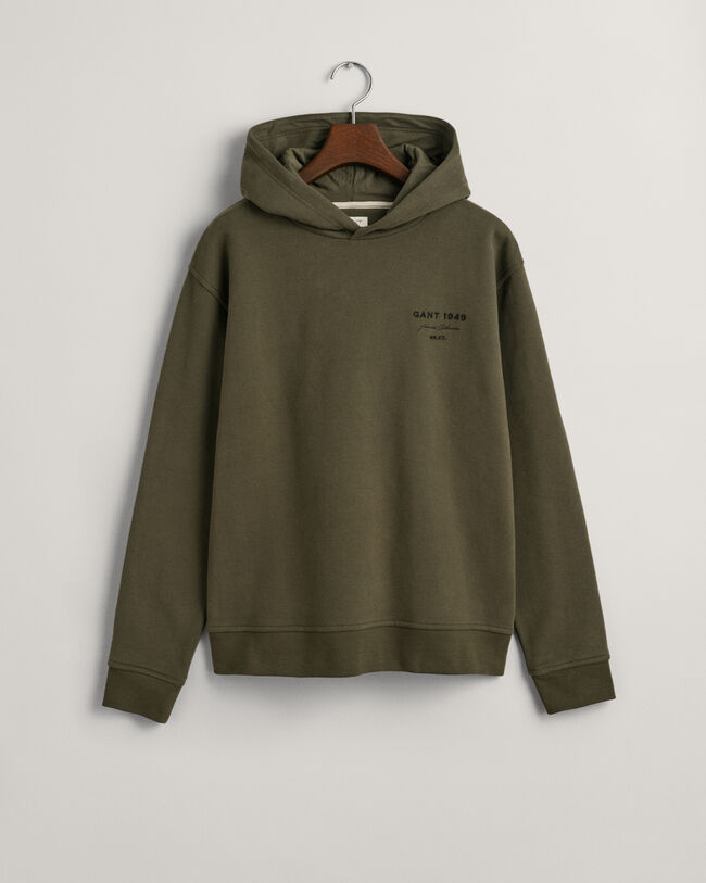 Sweat &agrave; capuche Script Graphic Teens