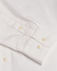 Chemise regular fit en popeline de coton